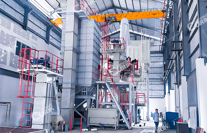CLUM Series Ultrafine Vertical Powder Grinding Mill— Case In Indonesian